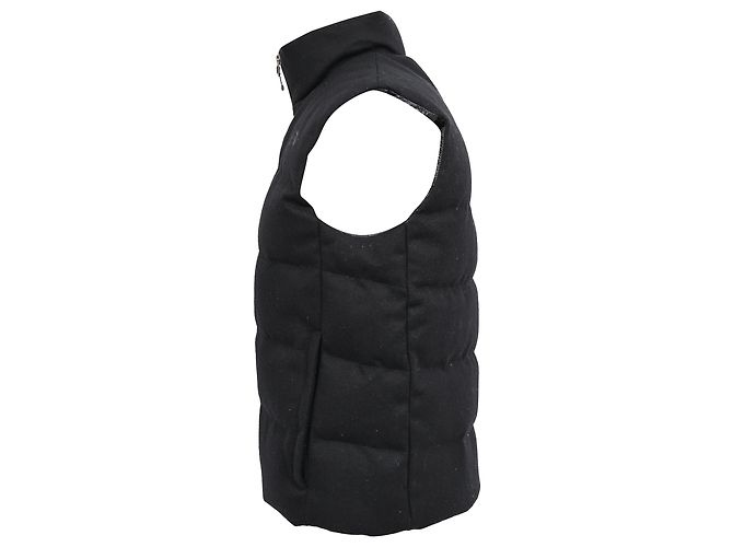 The North Face gesteppte Weste aus schwarzem Nylon - Ansicht 2