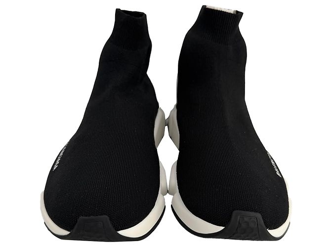 Everyday Balenciaga Speed Trainer Schuhe aus schwarzem Polyester - Ansicht 2
