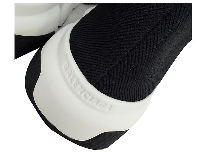 Everyday Balenciaga Speed Trainer Schuhe aus schwarzem Polyester - Ansicht 4