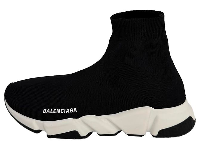 Everyday Balenciaga Speed Trainer Schuhe aus schwarzem Polyester - Ansicht 5