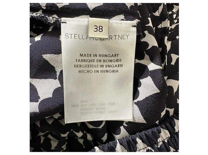 Stella Mc Cartney Pantalones estampados Stella McCartney en algodón negro - vista 4