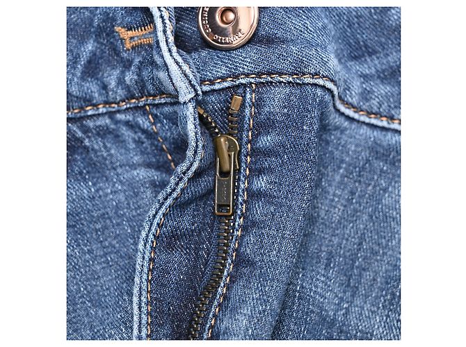 Vaqueros Extra Skinny Fit Brunello Cucinelli en algodón azul - vista 10