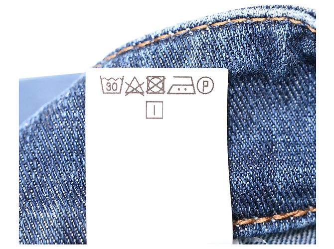 Vaqueros Extra Skinny Fit Brunello Cucinelli en algodón azul - vista 7