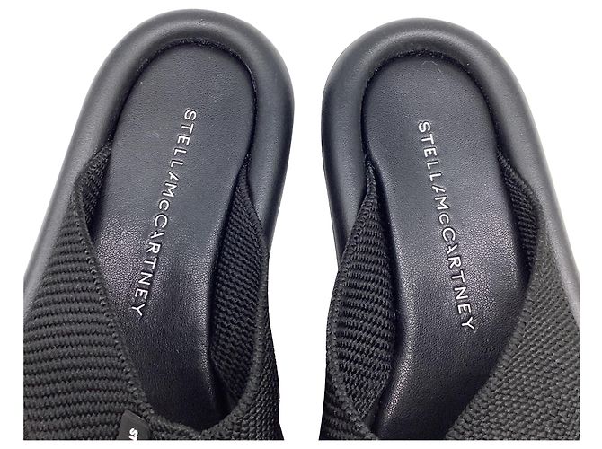 Stella Mc Cartney Infradito Stella McCartney in gomma nera Nero - vista 10