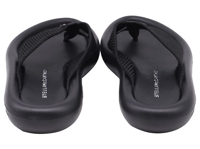 Stella Mc Cartney Infradito Stella McCartney in gomma nera Nero - vista 5
