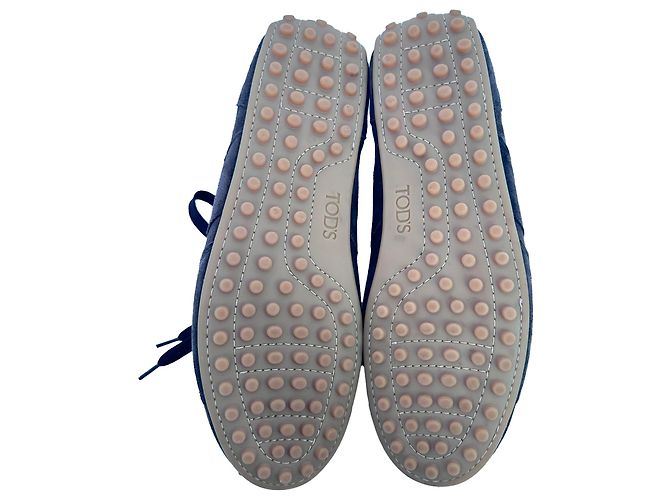 Sneakers basse Tod's in suede marrone - vista 8