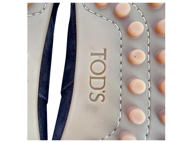Sneakers basse Tod's in suede marrone - vista 9