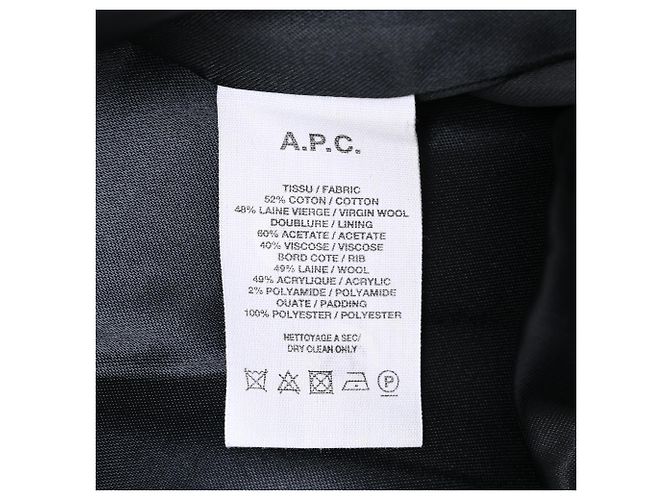 Apc Giacca Bomber A.P.C. in cotone nero - vista 6