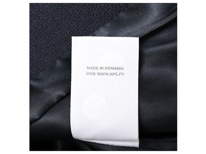 Apc Giacca Bomber A.P.C. in cotone nero - vista 7
