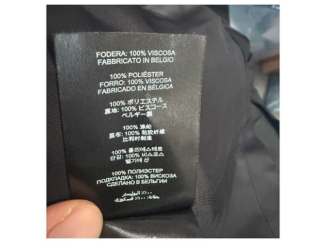 Dries Van Noten Midirock mit Crinkle-Effekt aus schwarzem Polyester - Ansicht 6
