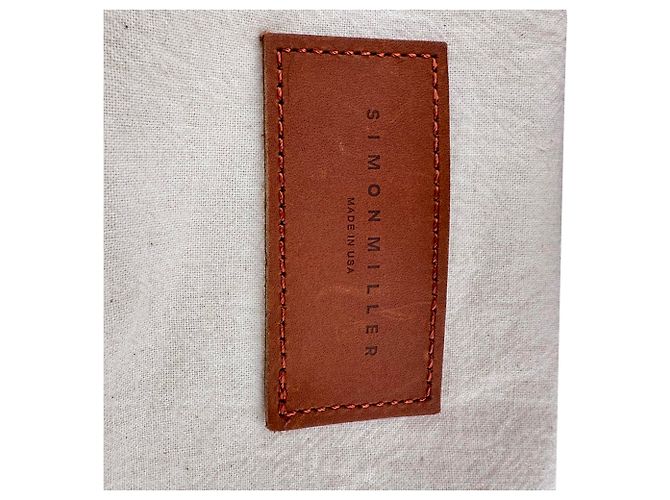 Borsa a secchiello Simon Miller Bonsai in pelle marrone Rosso - vista 10