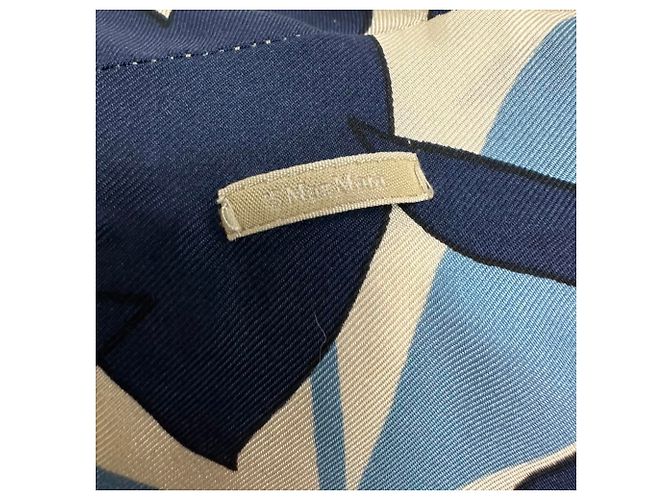 Abito stampato 'S Max Mara in seta multicolore - vista 6