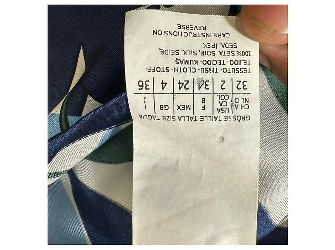 Abito stampato 'S Max Mara in seta multicolore - vista 8