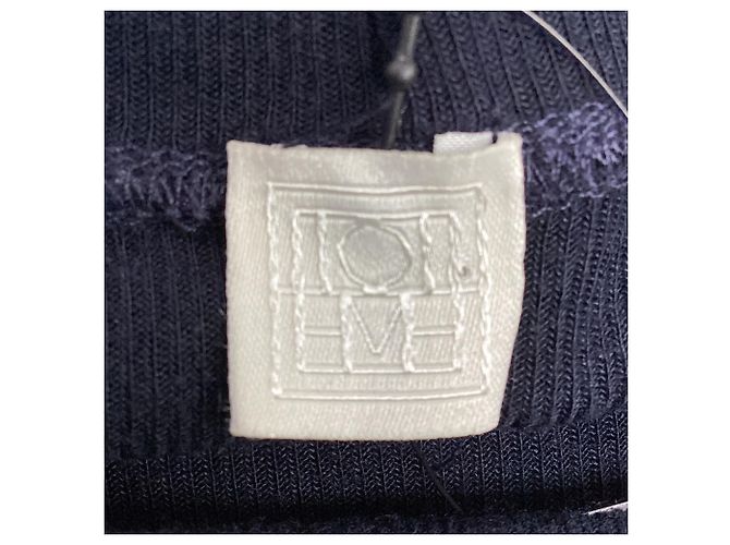 Totême Rollkragenpullover aus Viskose in Navy Blue Blau Marineblau - Ansicht 5