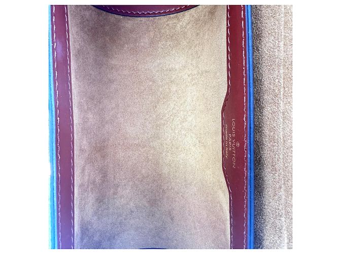 Borsa Louis Vuitton Papillon Trunk in Nylon Canvas marrone - vista 17