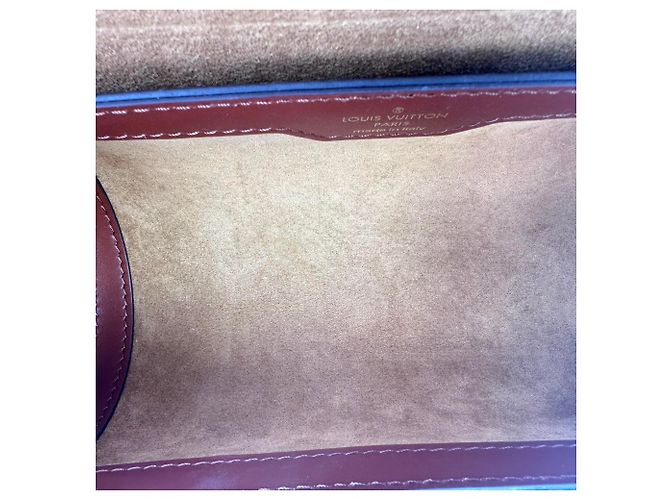 Borsa Louis Vuitton Papillon Trunk in Nylon Canvas marrone - vista 18