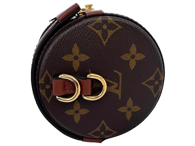 Borsa Louis Vuitton Papillon Trunk in Nylon Canvas marrone - vista 8
