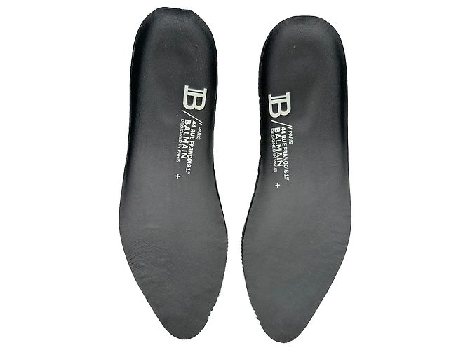 Sneaker alte Balmain B-Bold in poliestere nero - vista 16