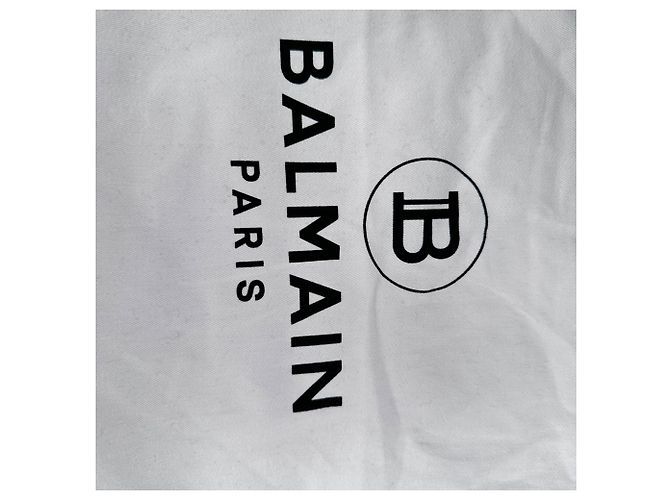 Sneaker alte Balmain B-Bold in poliestere nero - vista 23