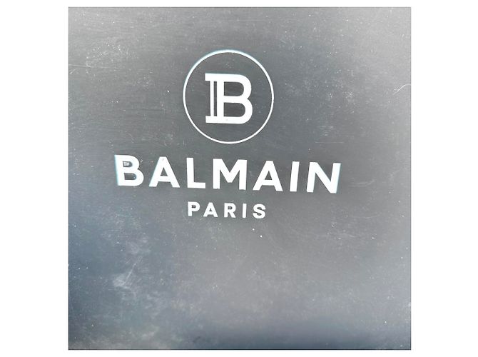 Sneaker alte Balmain B-Bold in poliestere nero - vista 24