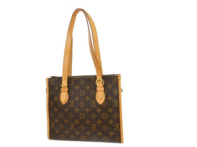 Borsa Tote Louis Vuitton Popincourt Monogram Canvas Haut Marrone - vista 2
