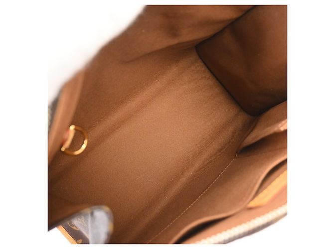 Borsa Tote Louis Vuitton Popincourt Monogram Canvas Haut Marrone - vista 3