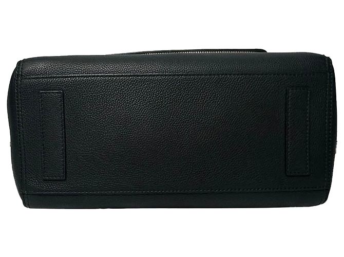 Borsa Anya Hindmarch con manico in pelle nera - vista 5