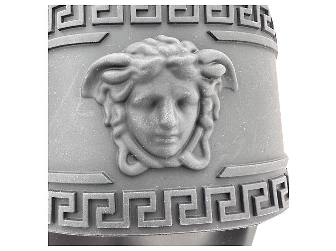 Ciabatte Versace Medusa Pool in gomma nera Nero - Ansicht 5