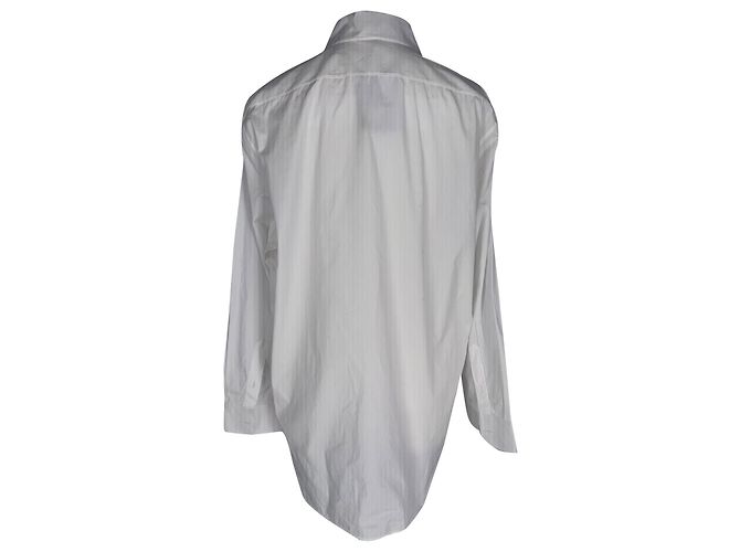 Camisa de botones The Row en algodón blanco - vista 3