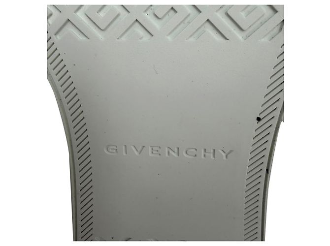 Sneakers City Court Slip-On Givenchy in pelle bianca Bianco Crudo - vista 7