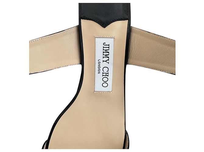Sandali con tacco Jimmy Choo Jago in pelle nera Nero - vista 11