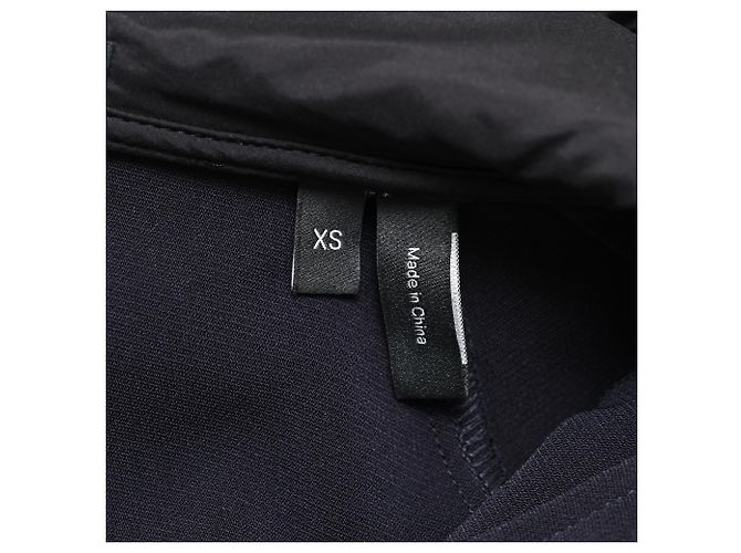 Theory Hoodie-Jacke aus schwarzem Polyester - Ansicht 6