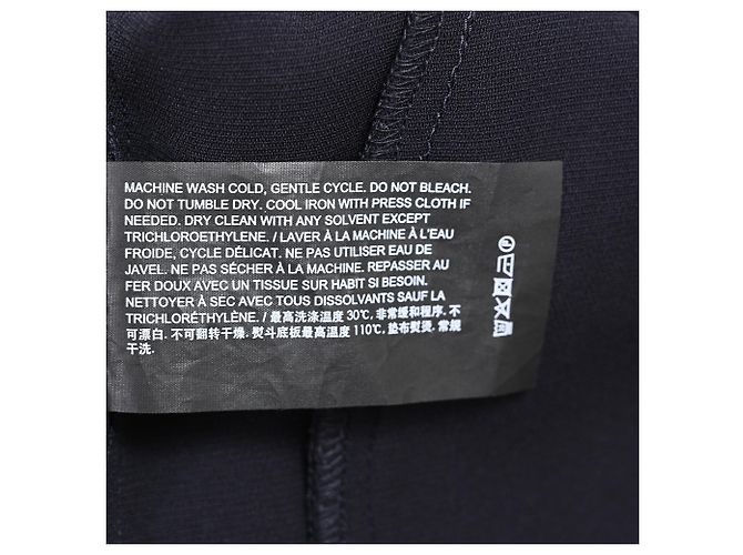 Theory Hoodie-Jacke aus schwarzem Polyester - Ansicht 8
