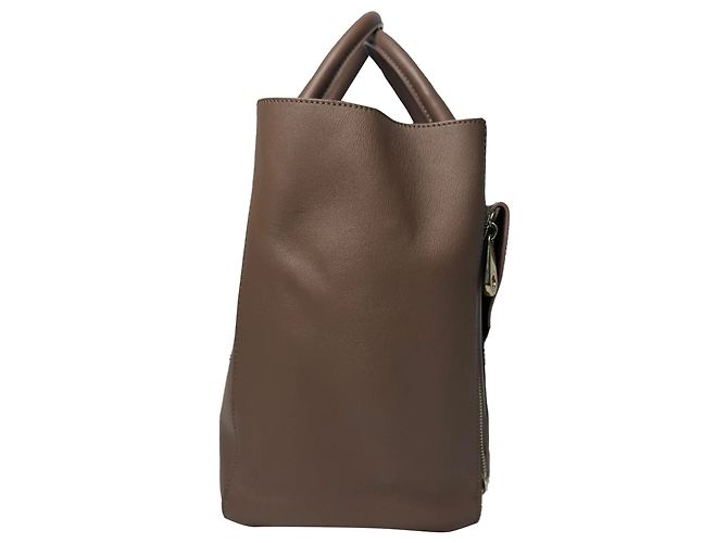 Borsa Mulberry Willow Tote in pelle marrone - vista 2