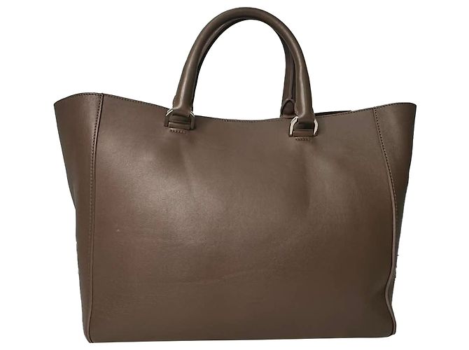 Borsa Mulberry Willow Tote in pelle marrone - vista 3
