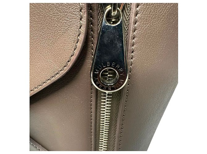 Borsa Mulberry Willow Tote in pelle marrone - vista 9