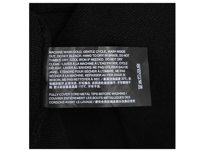 Theory Kapuzenpullover aus schwarzer Baumwolle - Ansicht 6