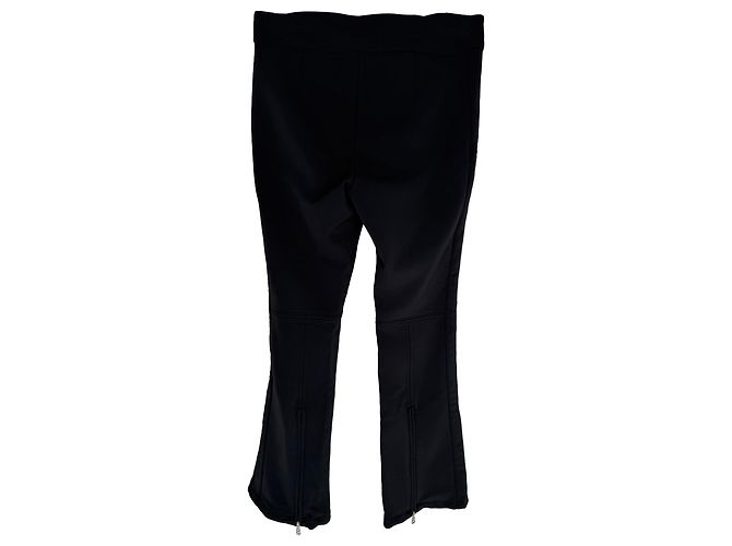 Bogner ausgestellte Hose aus schwarzem Polyester - Ansicht 2