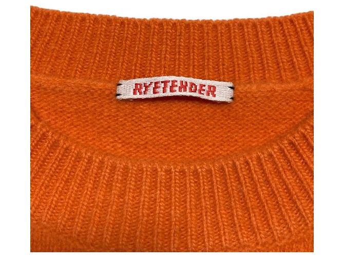 Autre Marque Malha de lã e cashmere RYE TENDER Laranja - vista 4