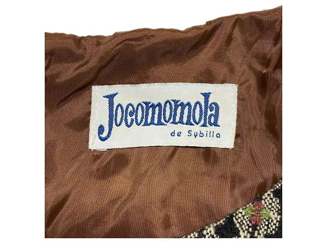 Autre Marque Jocomomola Tweed-Kleid Schwarz Mehrfarben - Ansicht 4