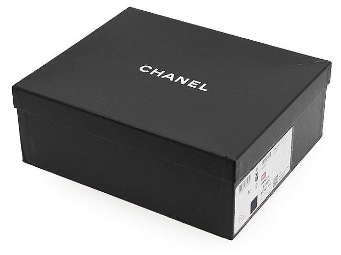 Décolleté in pelle scamosciata Chanel G45455 Nero - vista 11