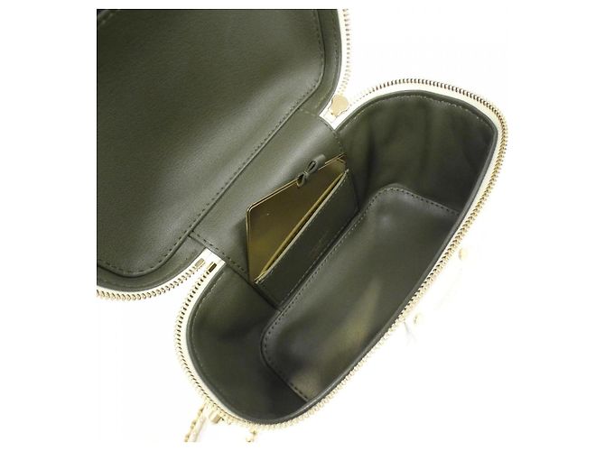 Borsa Louis Vuitton Monogram Vanity Coussins in pelle di agnello Beige - vista 10