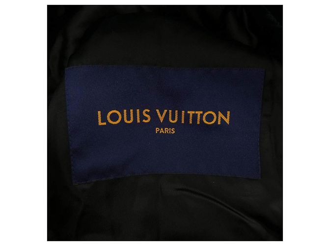 Chaqueta de cuero Louis Vuitton Negro - vista 4