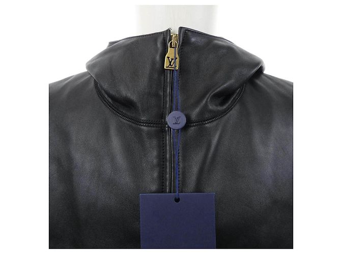 Chaqueta de cuero Louis Vuitton Negro - vista 5