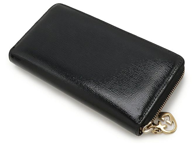 Cartera larga Gucci Lovely de piel brillante - vista 2