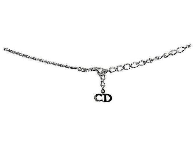Oblique Dior Collana in argento con piastra obliqua cubica - vista 4