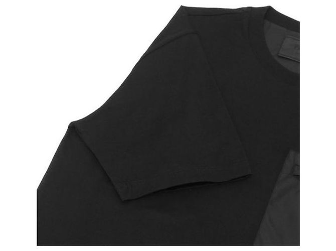 Prada Baumwoll-T-Shirt mit Nylontasche - Ansicht 7