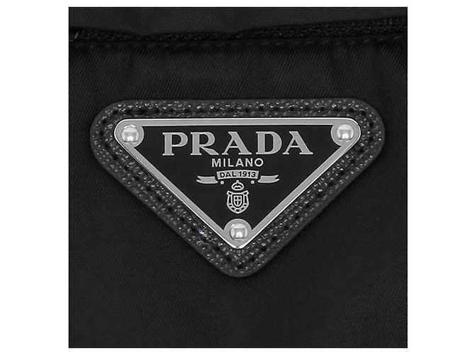 Prada Baumwoll-T-Shirt mit Nylontasche - Ansicht 8
