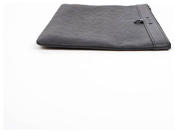 Louis Vuitton Borsa a pochette in pelle Monogram Shadow Nera - vista 6