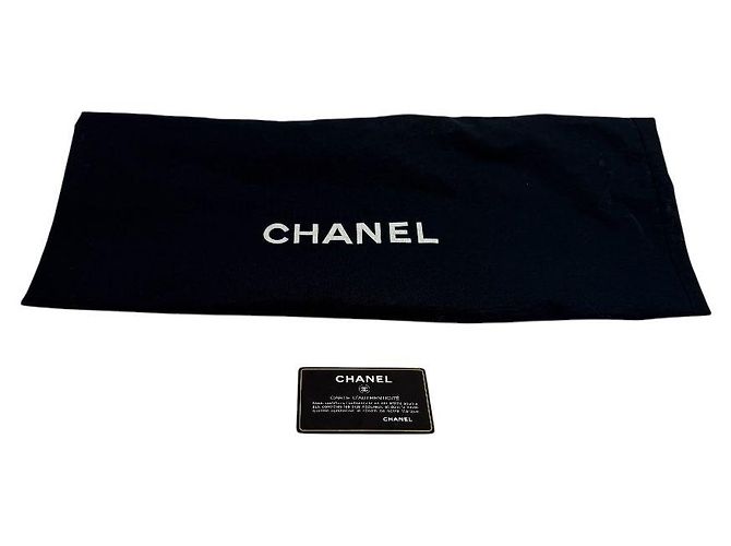 Chanel Borsa Shopping Boy in Pelle di Agnello Nera Nero - vista 8